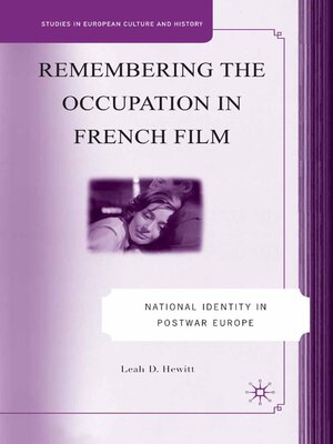 cover image of Remembering the Occupation in French film